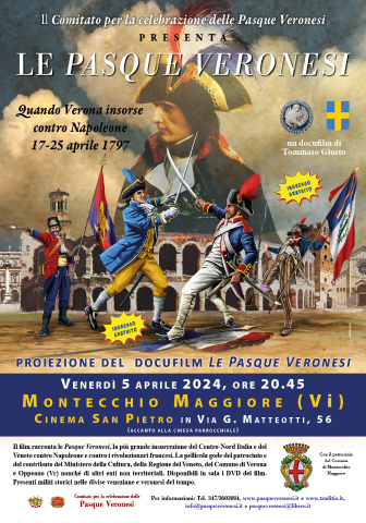 Venerdì 5 aprile ore 20.45 - Il film “Le Pasque Veronesi” al cinema San Pietro