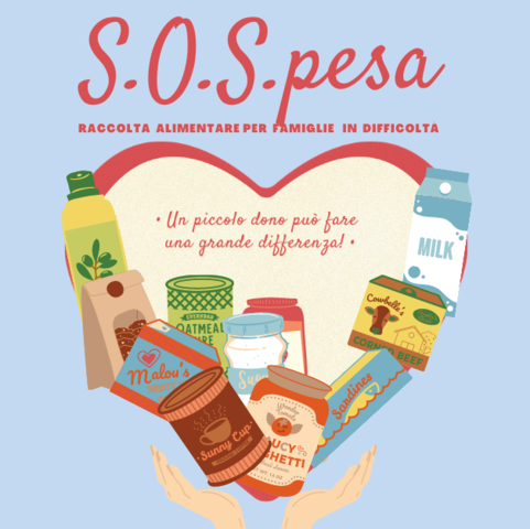 S.O.S.pesa: raccolta alimentare per le famiglie più bisognose