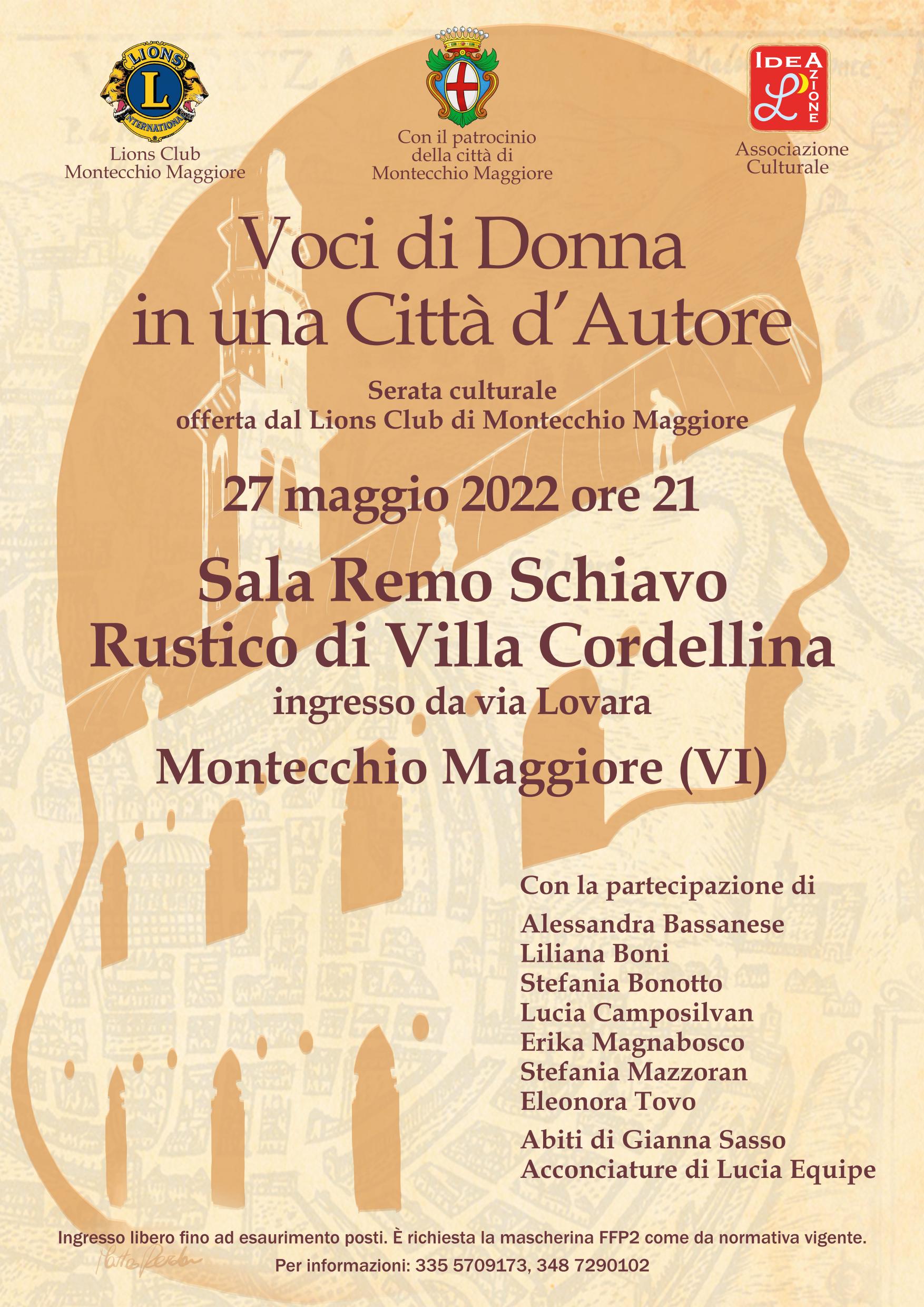 Voci di Dona in una Città d'Autore