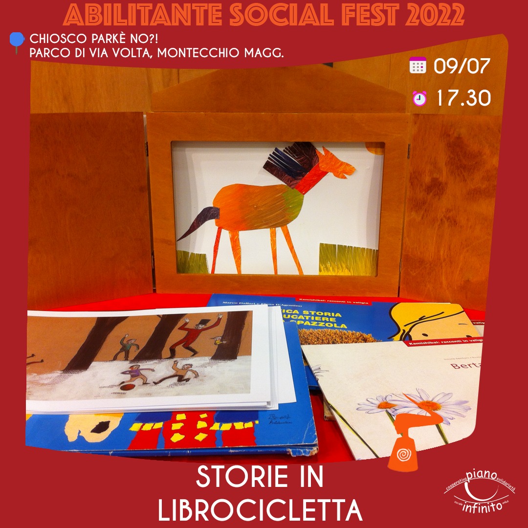 Palcoliberoincittà: STORIE IN LIBROCICLETTA