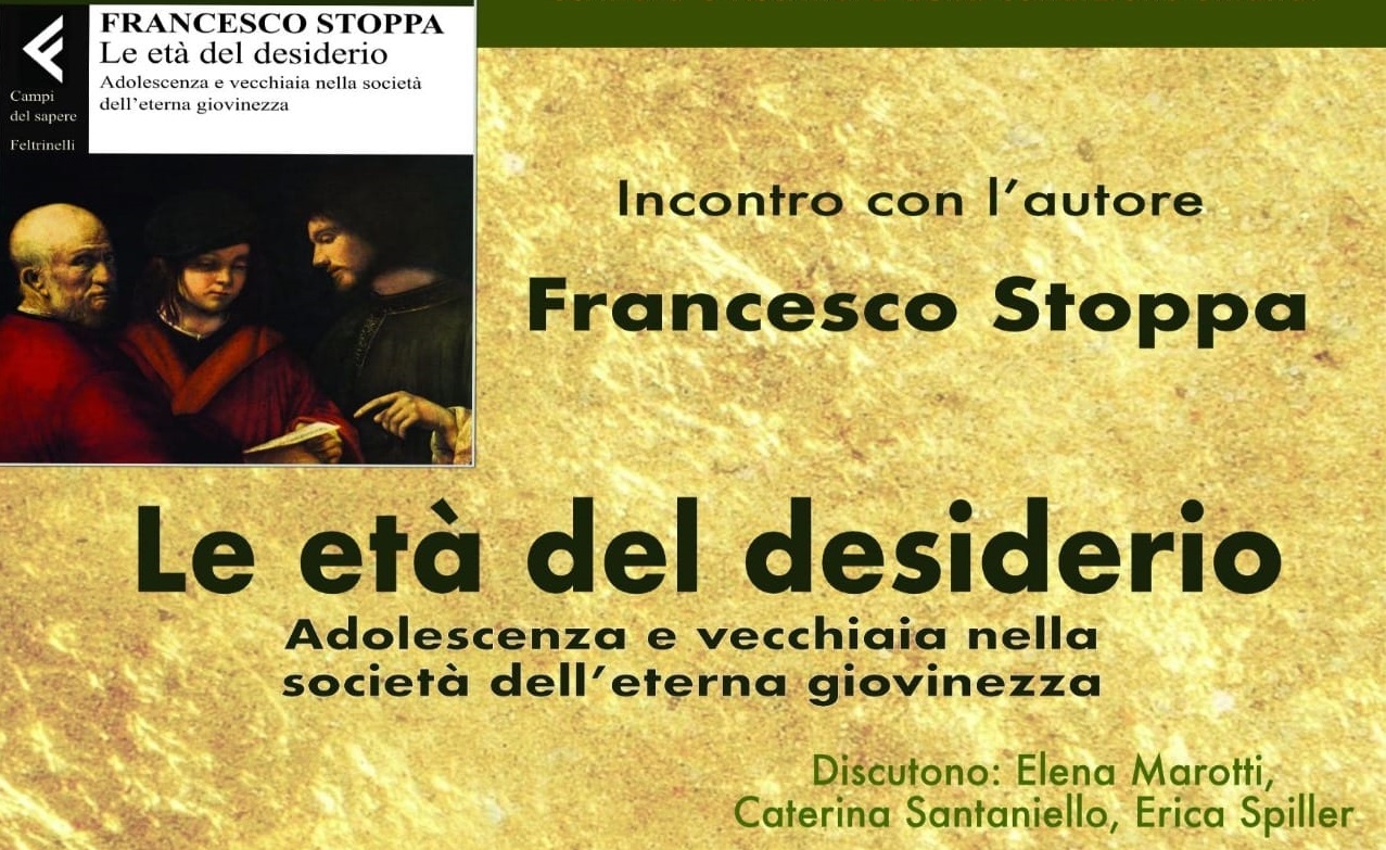 Presentazione libro "Le età del desiderio"