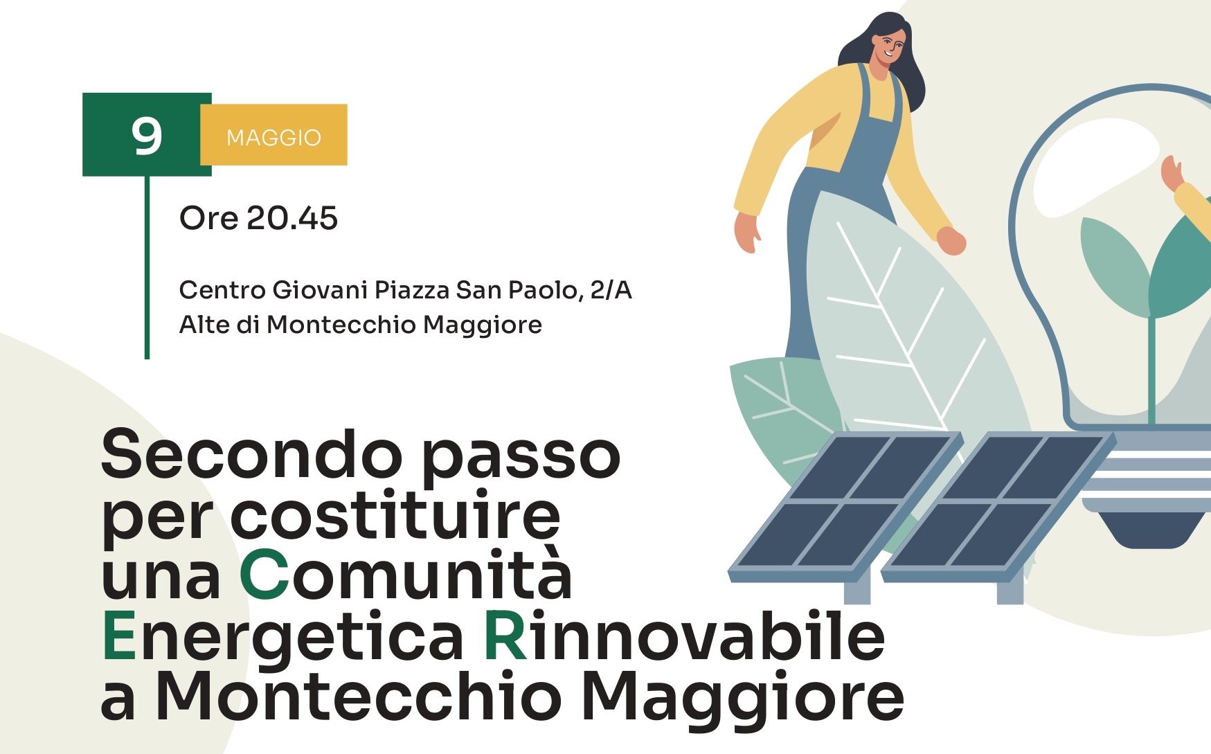 Verso una comunità energetica a Montecchio Maggiore