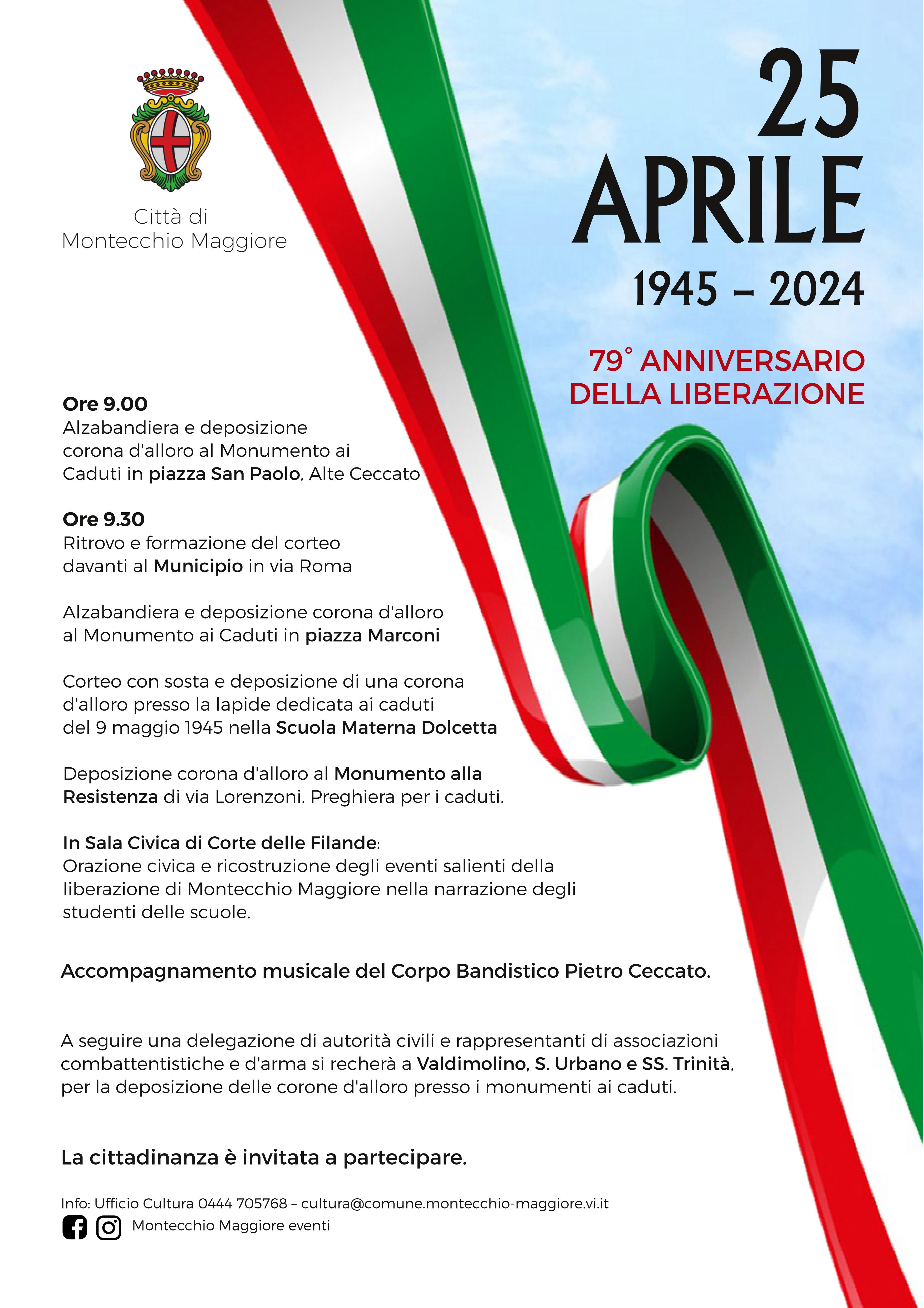 Celebrazioni FESTA DELLA LIBERAZIONE