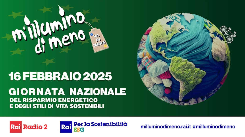 “M’Illumino di Meno 2025” - Giornata nazionale del risparmio energetico e degli stili di vita sostenibili