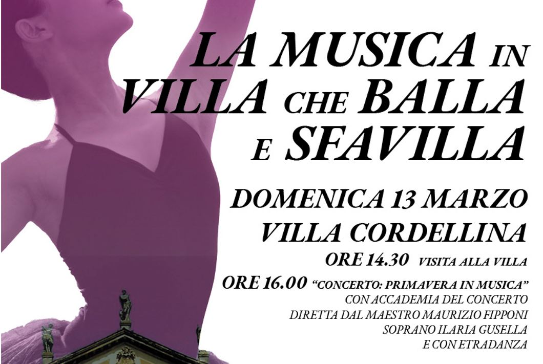 Musica in villa domenica 13 marzo