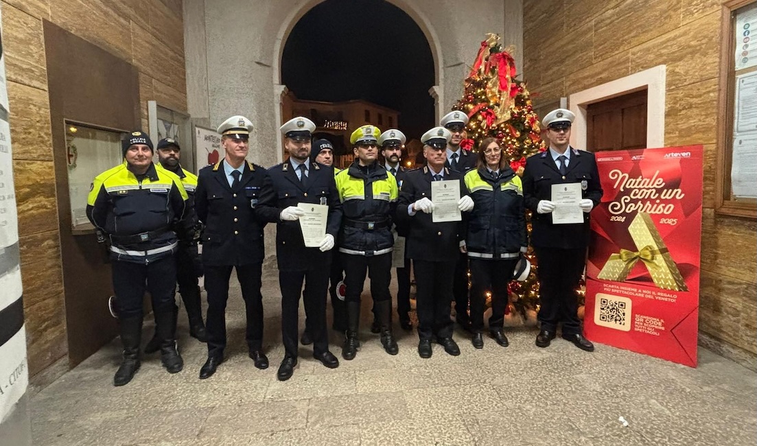 Agenti di Polizia Locale premiati dal Consiglio comunale