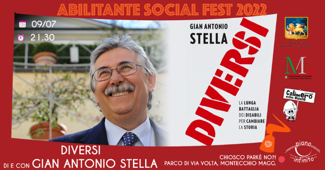 Abilitante Social Fest: GIANANTONIO STELLA - DIVERSI 