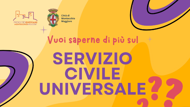 Incontro informativo sul Servizio Civile Universale con Progetto Giovani - Giovedì 6 febbraio ore 17.00