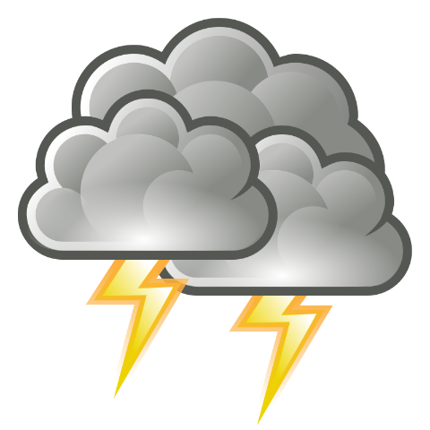 Allerta meteo per temporali intensi