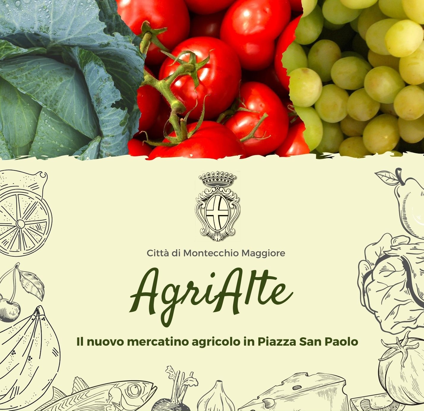 Inaugurazione mercatino agricolo AgriAlte