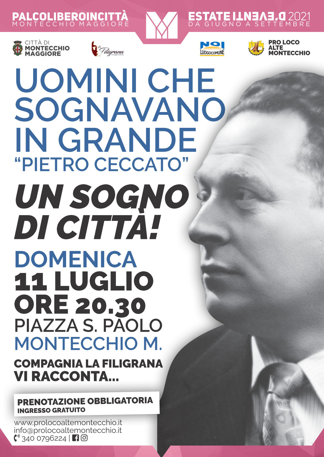 Palcoliberoincittà: NOI IN PIAZZA + ALTE CECCATO. UN SOGNO DI CITTÀ! 