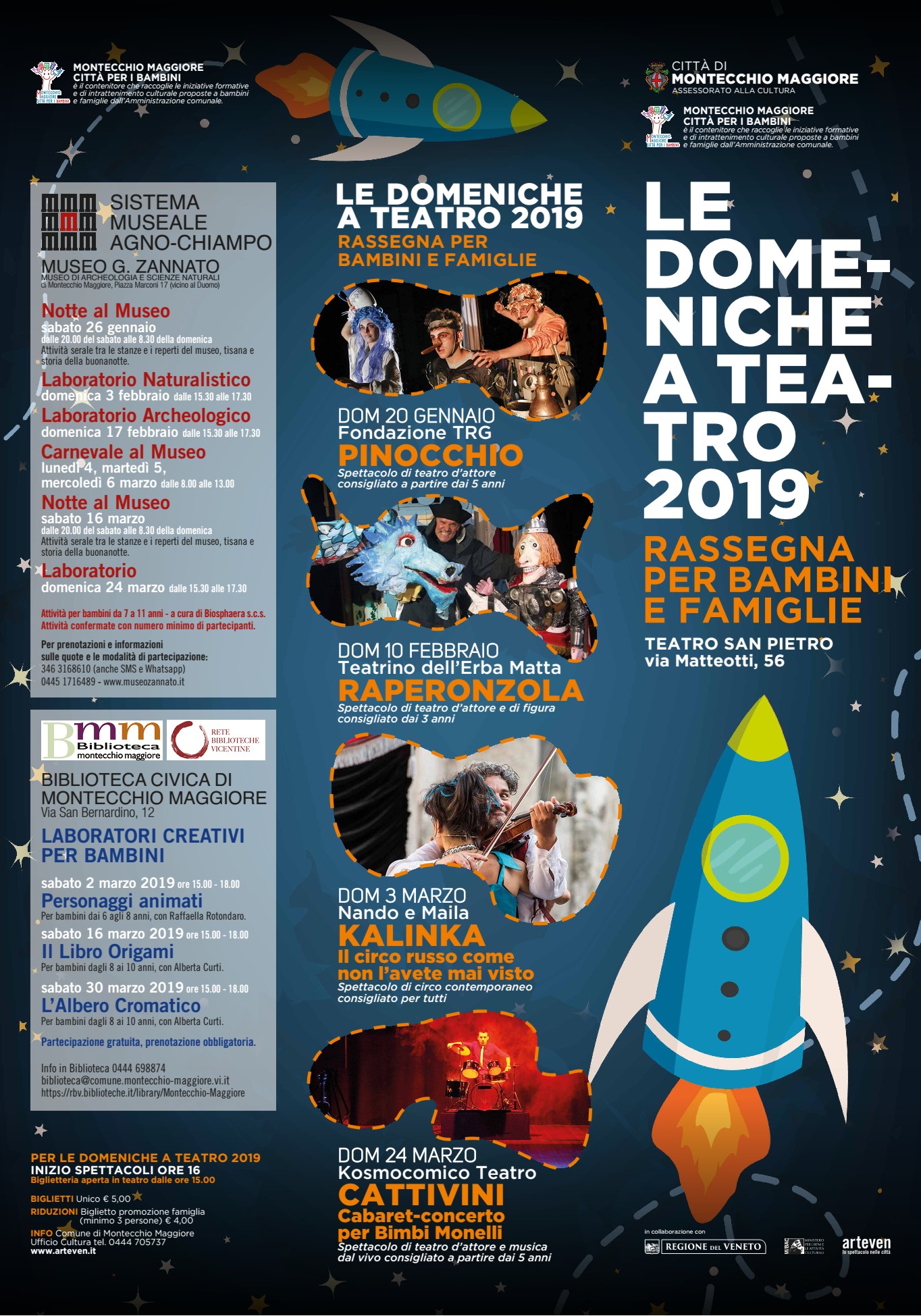 Le domeniche a teatro