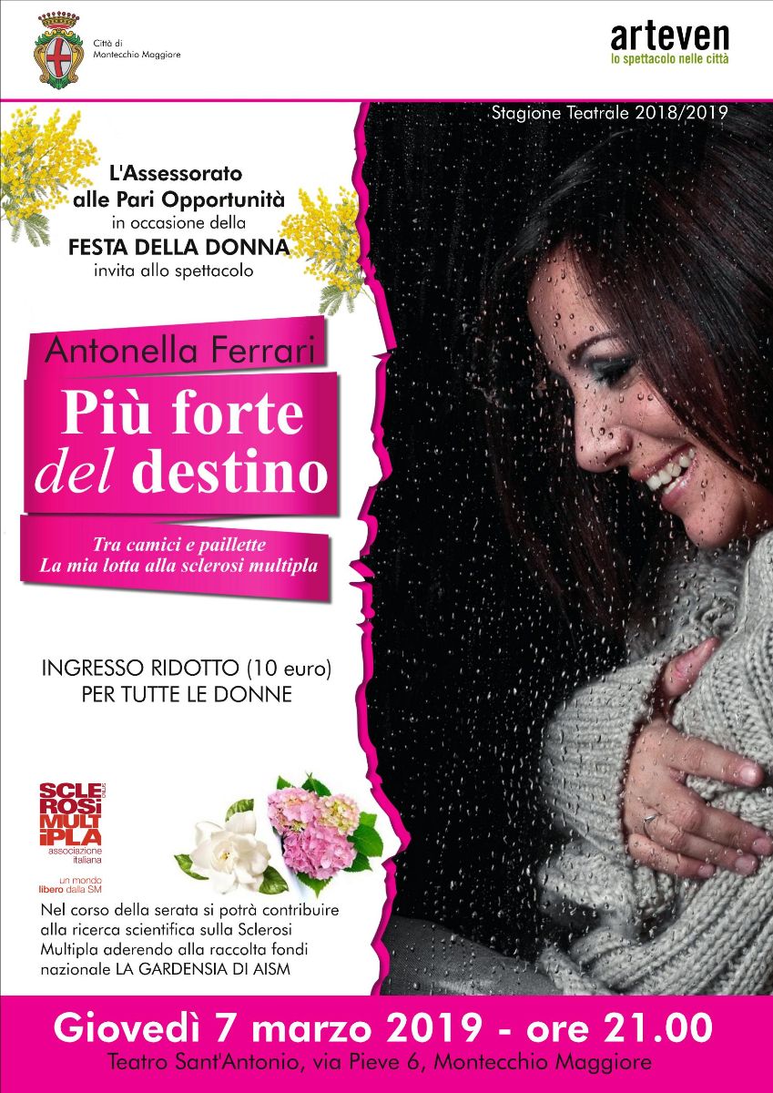 Antonella Ferrari in "Più forte del destino"