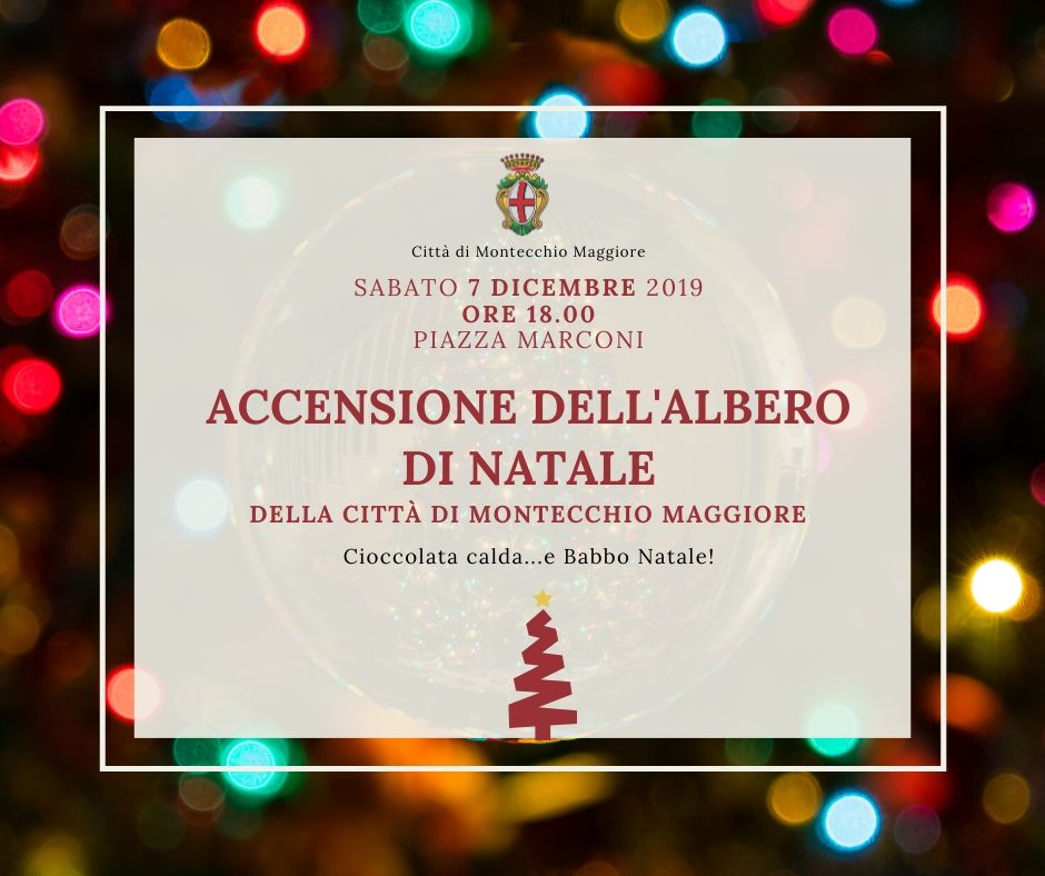 Accensione dell'Albero di Natale 